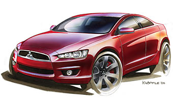  Mitsubishi Lancer.  Mitsubishi Motors