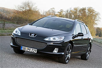 Peugeot 407 SW RC Line.  Peugeot