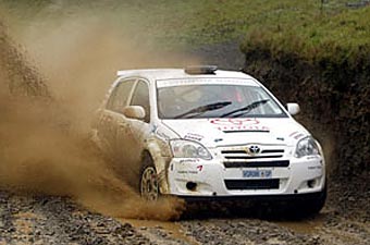 Toyota Corolla Super 2000.  RED WRT
