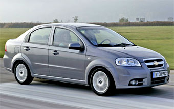 Chevrolet Aveo.   Chevrolet
