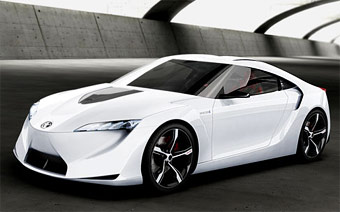 Toyota FT-HS Hybrid Sports Concept.  Toyota