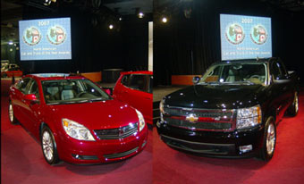 Saturn Aura  Chevrolet Silverado.  Autoblog.com