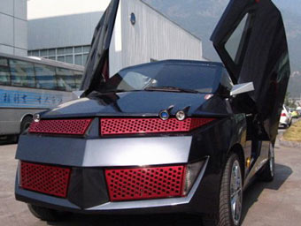 Концепт Geely Fengying с Пекинского автосалона