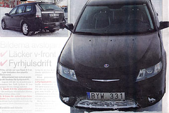 Saab 9-3.  Trollhattansaab