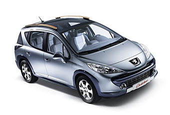 Peugeot 207 SW Outdoor Concept.  Peugeot