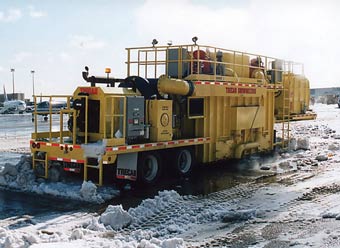 Мобильная снегоплавильная установка. Фото с сайта Snowmelters.com