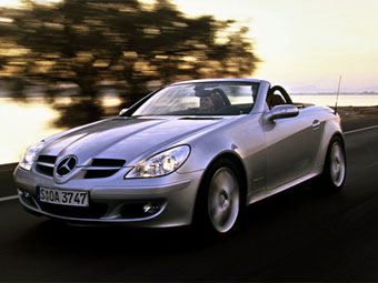 Mercedes SLK.  Mercedes-Benz