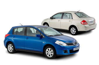 Nissan Tiida.  Nissan.