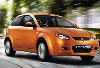 Proton Satria Neo.  Proton