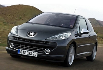 Peugeot 207 RC.  Peugeot