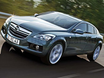 Opel Omega.  DeLusi/Larson