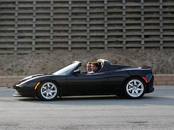 Tesla Roadster.  Tesla Motors