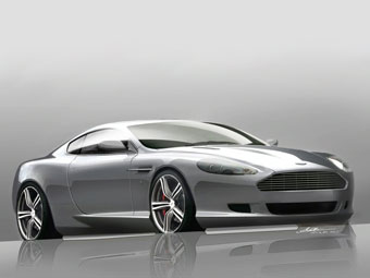 Aston Martin DB9 LM.  Aston Martin