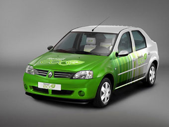 Renault Logan Eco2.  Renault 