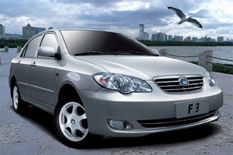 BYD F3.  BYD 