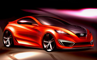 Hyundai Genesis Coupe. Фото Hyundai