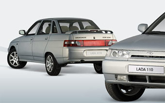 Lada-110. Фото Волжского автозавода