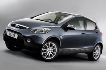 Внедорожная версия нового Ford Fiesta. Иллюстрация Auto Express
