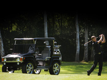 Mini Hummer H3.    europeangolf.co.uk   Mini Hummer Europe