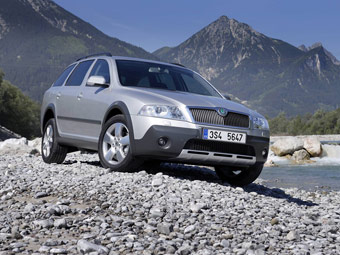 Skoda Octavia Scout.  Skoda 