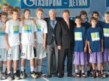 Георгий Полтавченко и Алексей Миллер. Открытие физкультурно-оздоровительных комплексов в Красносельском районе, 25 августа 2011 года