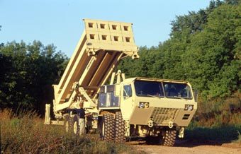 Пусковая установка ЗРК THAAD. Фото с сайта militaryparitet.com
