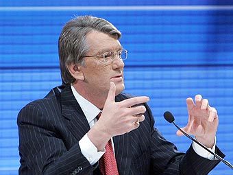 Виктор Ющенко. Фото пресс-службы президента Украины 