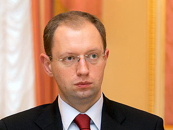 Спикер Верховной Рады Арсений Яценюк. Фото пресс-службы президента Украины