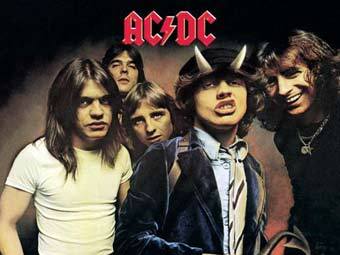 AC/DC на обложке альбома Highway to Hell