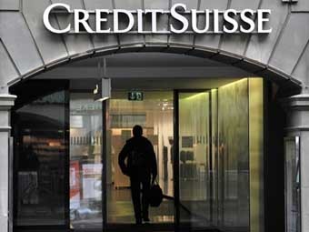 Отделение банка Credit Suisse. Фото AFP
