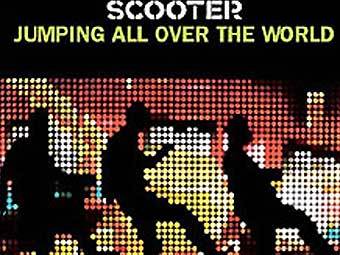 Фрагмент обложки альбома "Jumping All Over the World" группы Scooter
