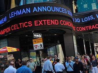  ,     Lehman Brothers.  AFP
