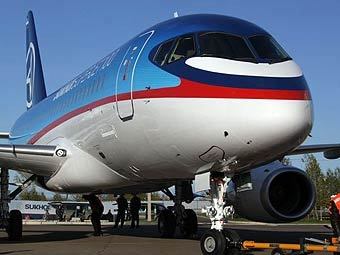 Sukhoi SuperJet-100. Фото с сайта sukhoi.superjet100.com
