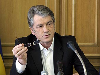 Виктор Ющенко. Фото пресс-службы президента Украины 