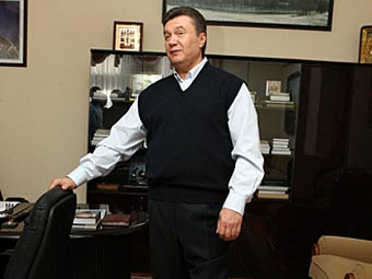 Виктор Янукович. Фото с сайта yanukovych.com.ua