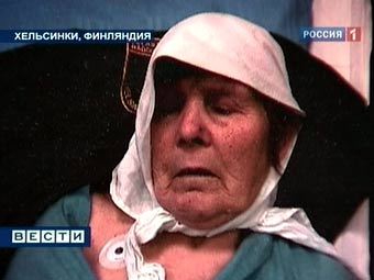 Ирина Антонова перед госпитализацией. Фото, переданное в эфире телеканала "Россия 1"