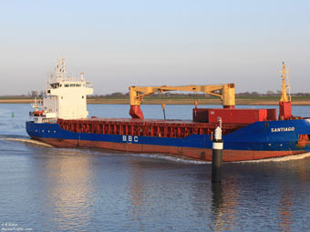 "Сантьяго". Фото с сайта marinetraffic.com 