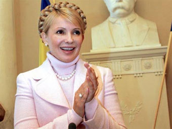 Юлия Тимошенко. Фото с сайта tymoshenko.com.ua