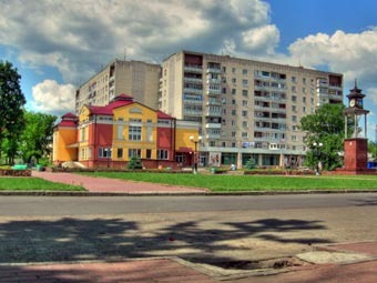 Центр города Ирпень. Фото с сайта irpin.in.ua