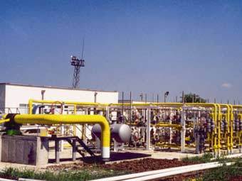 Газовая станция в Болгарии. Фото с сайта "Булгартрансгаза"