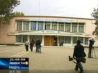 Здание школы, в которой учился погибший. Кадр телеканала КТК.