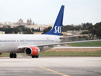 Самолет авиакомпании SAS. Фото ©AFP