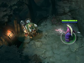 Скриншот бета-версии DotA 2