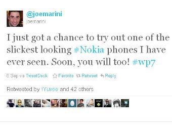    joemarini  Twitter