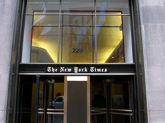 Здание NYT. Фото пользователя Alterego с сайта wikipedia.org