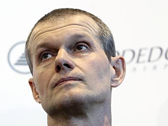 Владимир Садовничий в аэропорту "Домодедово". Фото РИА Новости, Руслан Кривобок