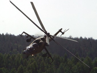 Вертолет Ми-24. Архивное фото РИА Новости, Иван Руднев